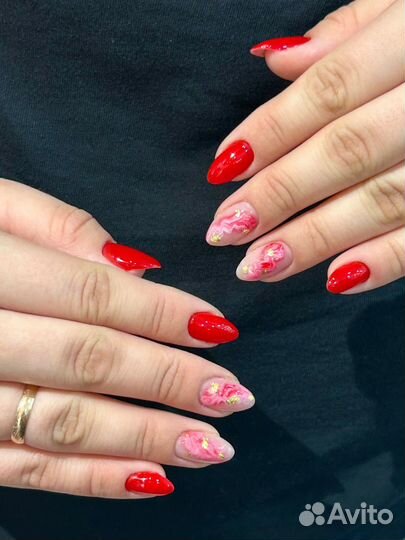 Маникюр, наращивание ногтей