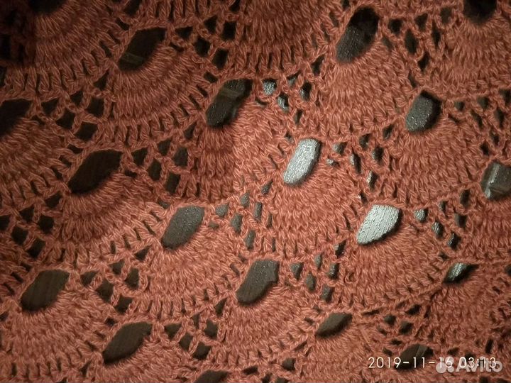 Шаль вязаная