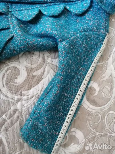 Пальто шерстяное для девочки 3-4 лет 30 размер