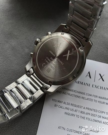 Наручные часы Armani Exchange AX1720 с хронографом