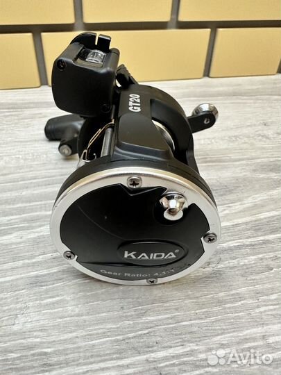 Катушка мультипликаторна Kaida GT20 для тролинга
