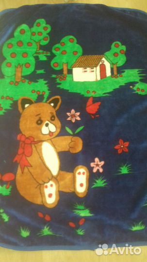 Плед детский в кроватку или каляску