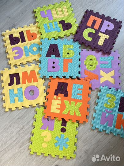 Детский коврик пазл