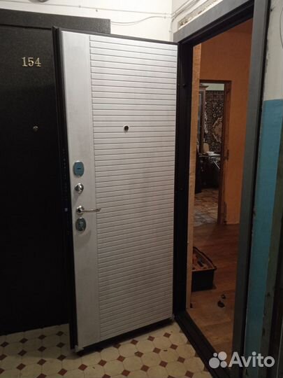 Дверь входная лайт бетон темный/бетон светлый