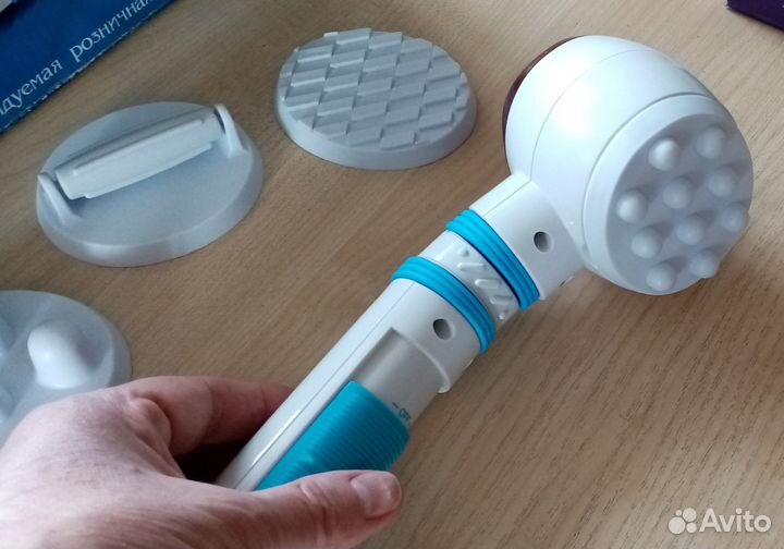 Массажер для тела электрический, 5 насадок