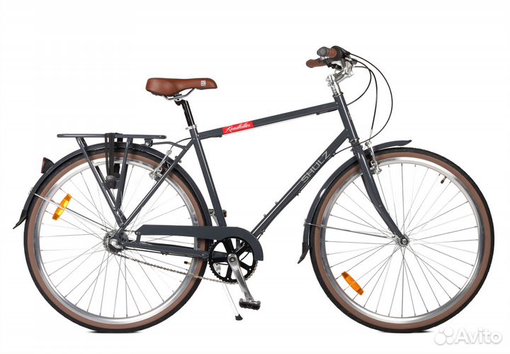 Дорожный велосипед Shulz Roadkiller cерый