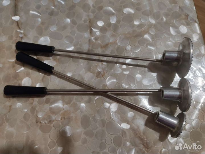 Формочки для печенья-хвороста в виде грибов СССР