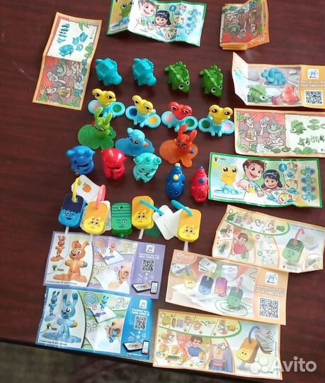 Игрушки из киндер сюрприз 