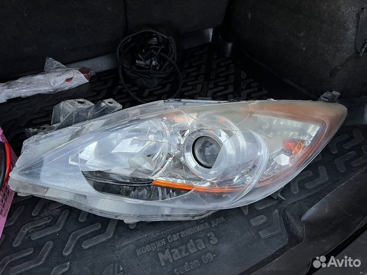 Фара левая mazda 3 bl