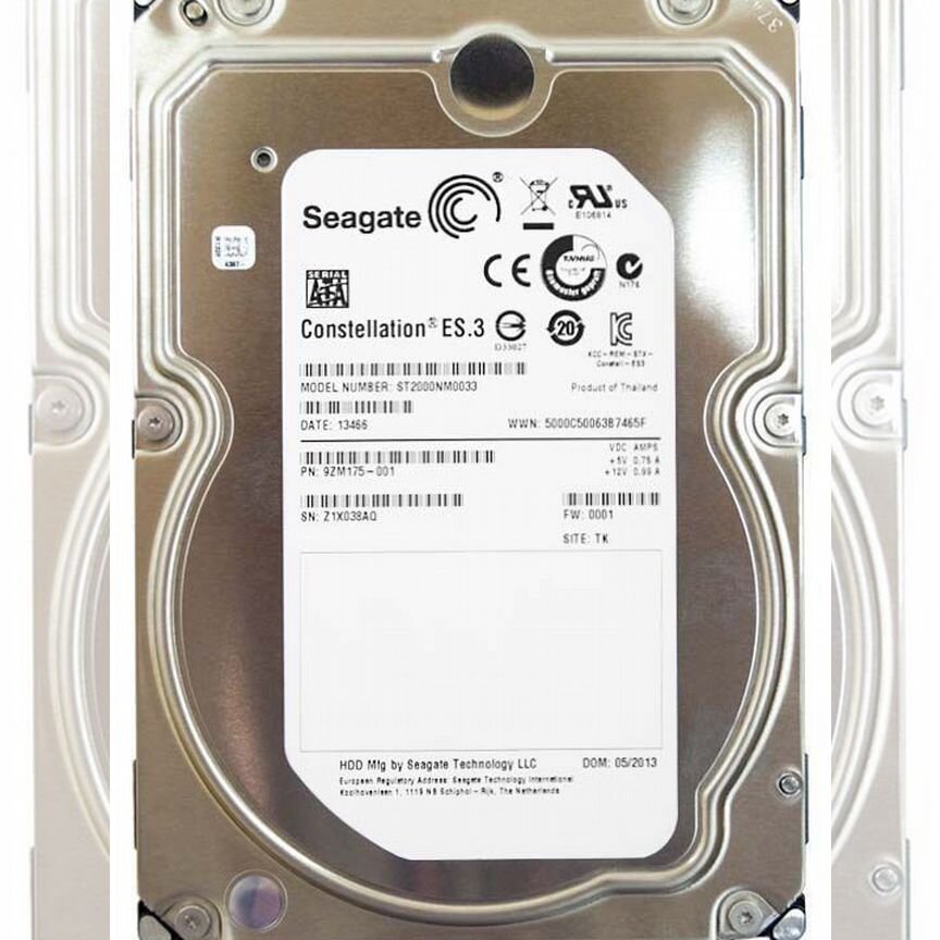 [ST2000NM0033] Жесткий Диск Seagate 2tb Sata3 St2000nm0033