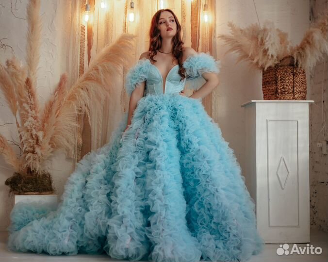 Пошив одежды на заказ. Платье на выпускной. Корсет