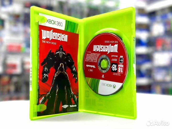 Wolfenstein The New Order (Xbox 360) Б/У