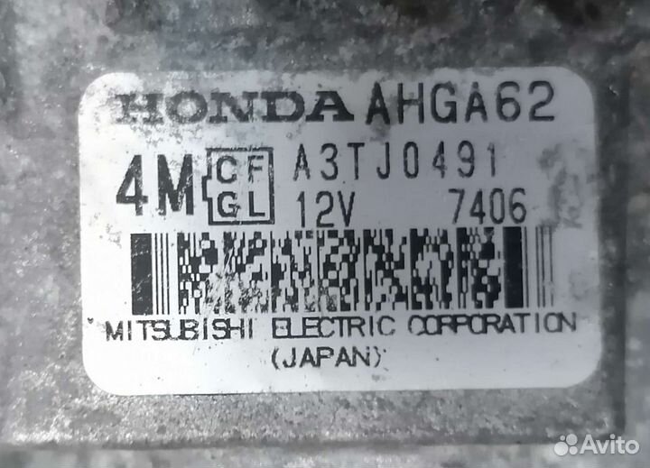 Генератор Honda Elysion 3л J30A ahga62