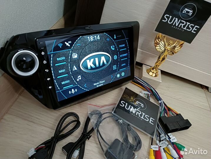 Магнитола Kia Rio android 2/32 новая