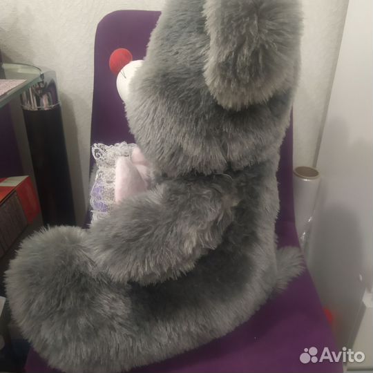 Большая мягкая игрушка медведь