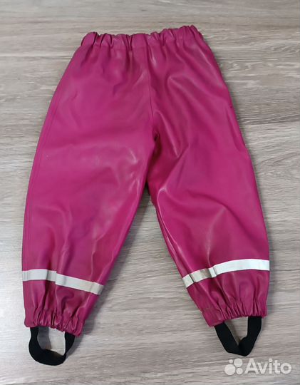 Непромокаемые штаны для девочки 98