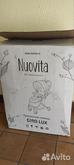 Прогулочная коляска nuovita giro lux