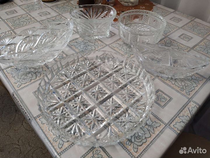 Хрустальная посуда СССР