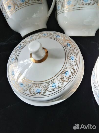 Чайный сервиз Довбыш 50 гг. Винтаж.Редкий