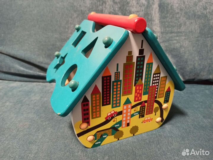 Игрушка Домик сортер Город, oops