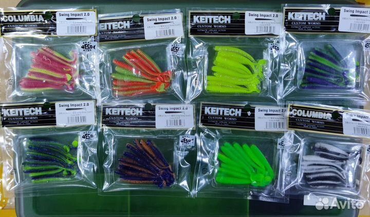 Приманки ультралайт Keitech Swing impact 2