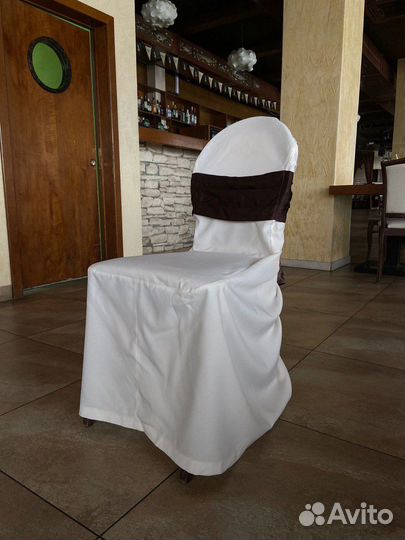 Чехлы на стулья со спинкой