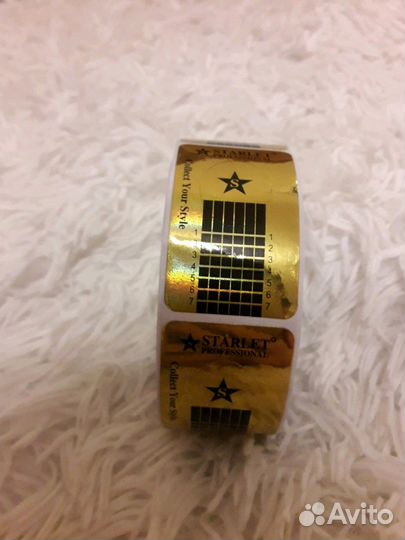 Формы для наращивания, 500 шт. в рулоне