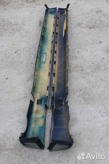 Правая накладка на порог на Mercedes S-Class W140