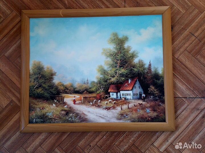 Постер/картина (в комплекте коврик входной)