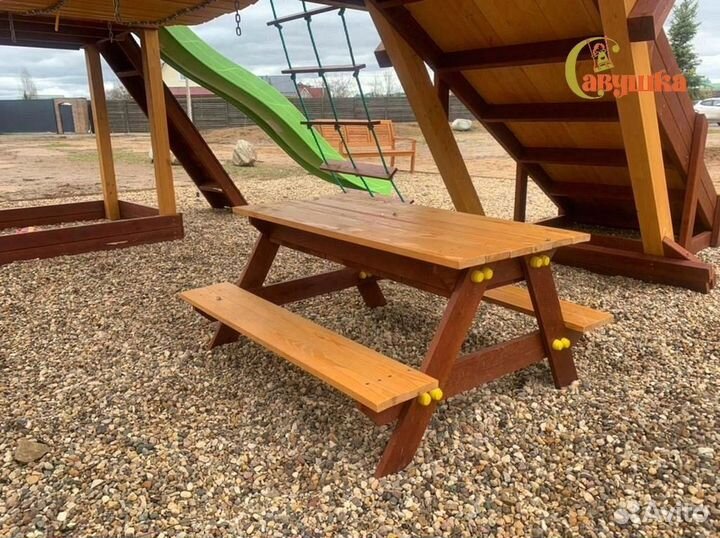 Детская уличная площадка для активных игр