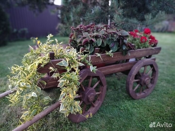 Декоративная телега