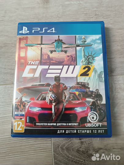 The crew 2 ps4 диск