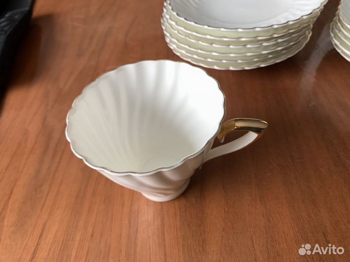 Сервиз кофейный Jiesia, костяной фарфор Литва