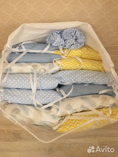 Комплект в кроватку ellipsebed новый