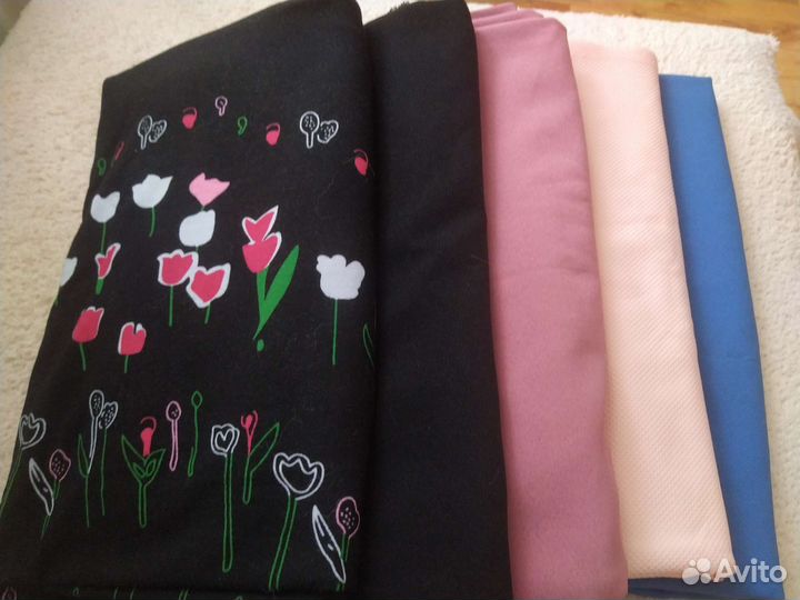 Отрез ткань плательная