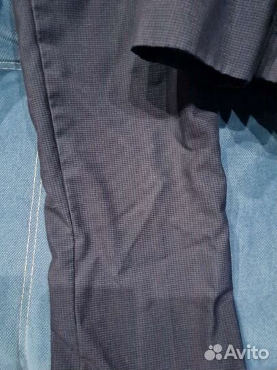 Школьный костюм для мальчика синий 128