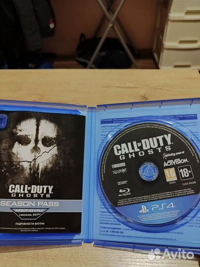 Игры ps4 Call of duty black ops, ghosts