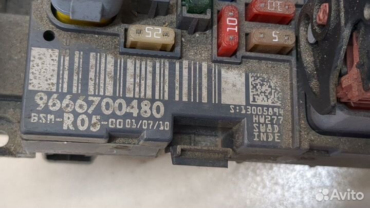 BSM Блок предохранителей Peugeot Partner