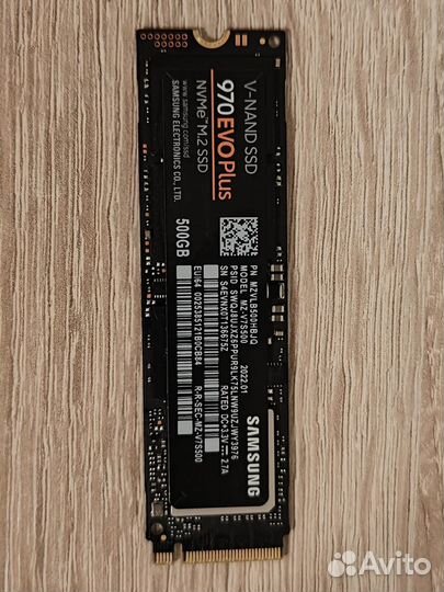 SSD-диск Samsung 970 EVO Plus 500GB