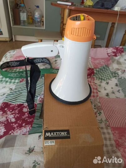 Мегафон(рупор, громкоговоритель) maxtone GTC-107