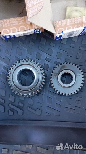 Шестерни кпп Ларгус. Рено