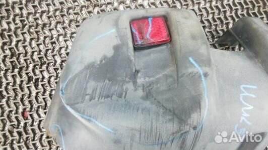 Клык бампера задний правый iveco daily 4 (29S-40S)