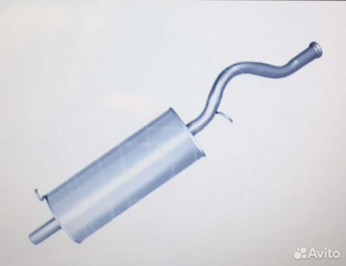 Глушитель ваз 1118 1119 2114 2110