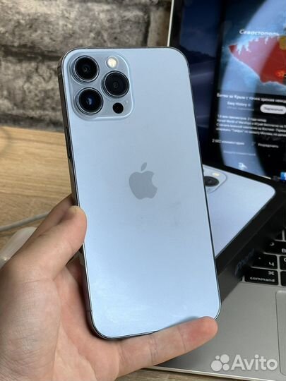 iPhone 13 pro max 128gb синий