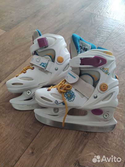 Коньки Nordway для девочки 27-30рр (раздвижные)