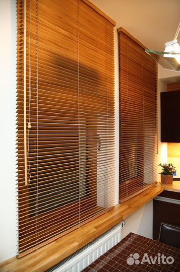 Деревянные жалюзи от производителя