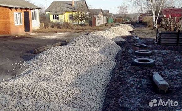 Щебень гранитный