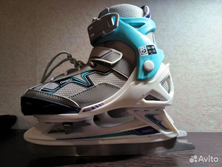 Коньки детские раздвижные 32-35