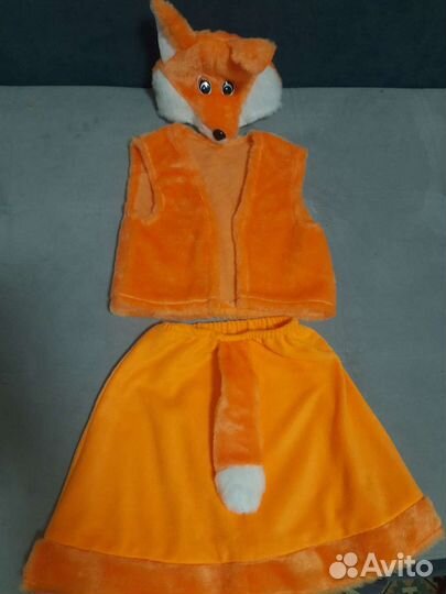 Аренда костюма тигр, заяц, снеговик, лиса, волк