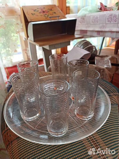 Стаканы стеклянные